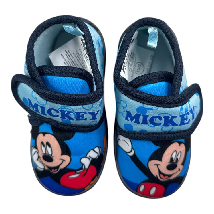 Picture of MIC244281 DISNEY MICKEY AND FRIENDS BED SLIPPERS / SHOES
